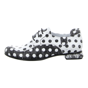 Schn�rschuhe - Simen - schwarz weiss