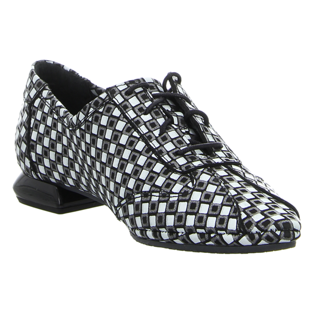 Simen - 8341A SCHWARZ/WEISS - 8341A SCHWARZ/WEISS - schwarz weiss - Schn�rschuhe