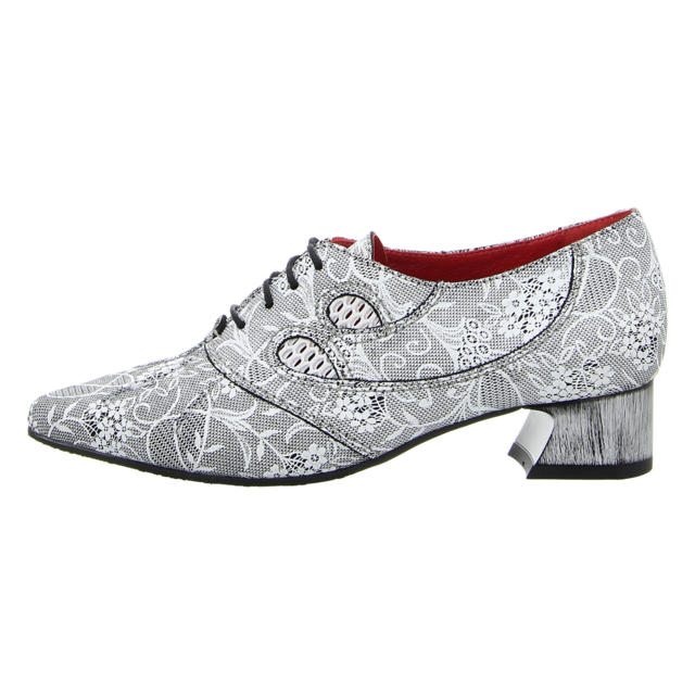Simen - 8152A WEISS-SCHWARZ - 8152A WEISS-SCHWARZ - wei� schwarz - Schn�rpumps