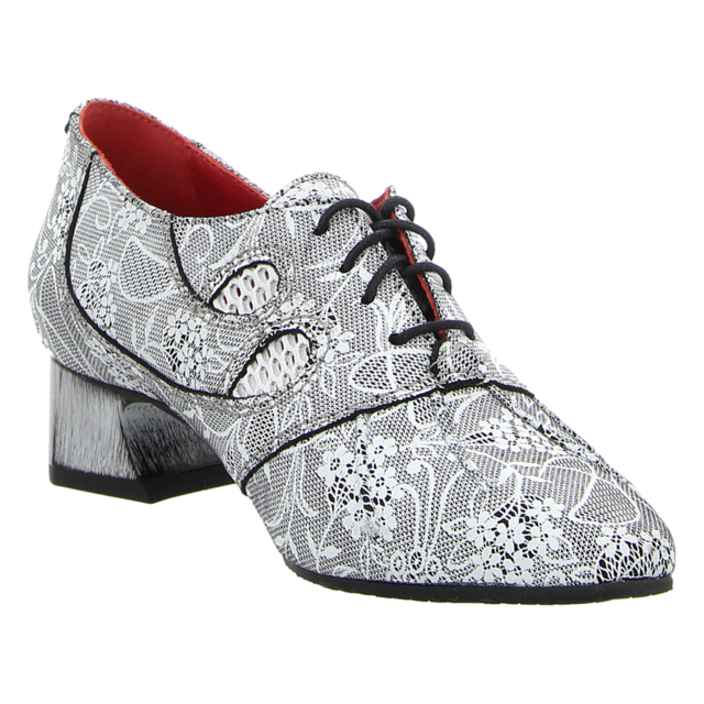 Simen - 8152A WEISS-SCHWARZ - 8152A WEISS-SCHWARZ - wei� schwarz - Schn�rpumps