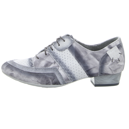 Schnrschuhe - Maciejka - grau-kombi