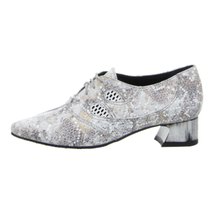 Schn�rpumps - Simen - grau schwarz