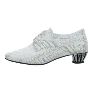 Schn�rpumps - Simen - grau gr�n