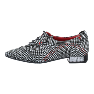 Schnrschuhe - Simen - schwarz/weiss