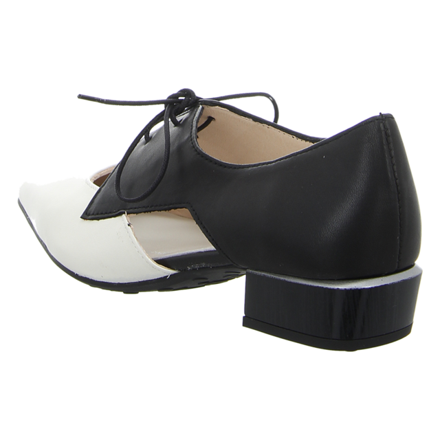 Hispanitas - BHV264628 PANNA/BLACK - Azucena - panna/black - Schn�rschuhe