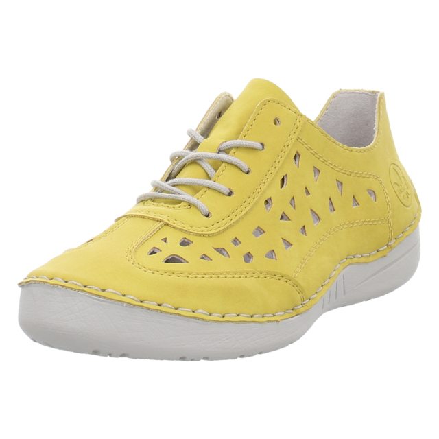 Rieker - 52517-68 - 52517-68 - gelb - Schnrschuhe