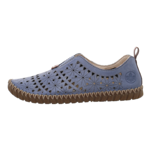 Slipper - Rieker - blau