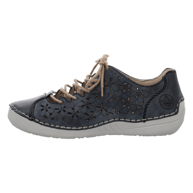 Rieker - 52518-14 - 52518-14 - blau - Schnrschuhe