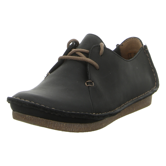 Clarks - 261114284 - Janey Mae - black - Schnrschuhe