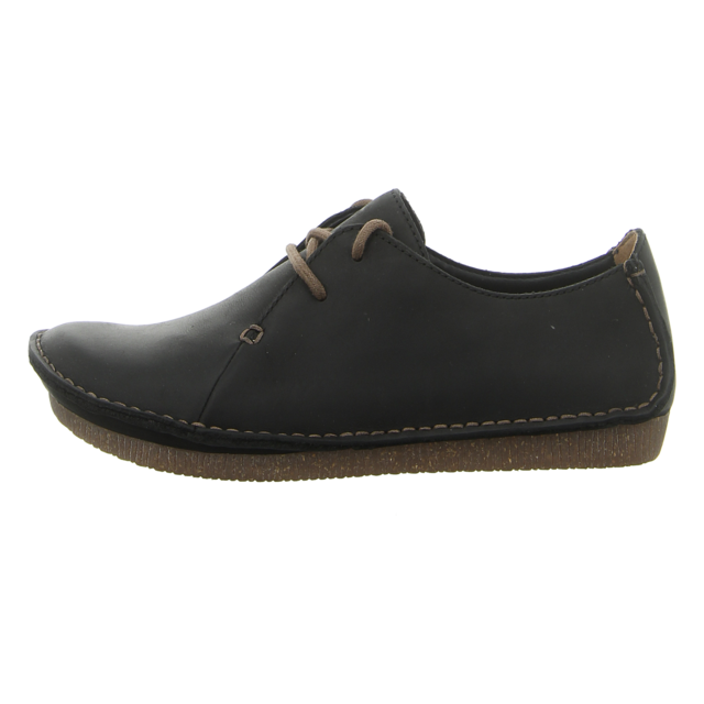 Clarks - 261114284 - Janey Mae - black - Schnrschuhe