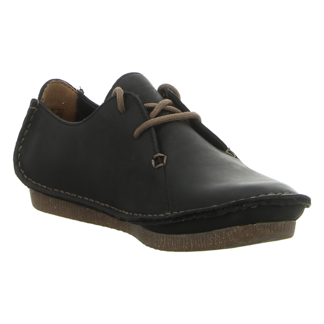 Clarks - 261114284 - Janey Mae - black - Schnrschuhe