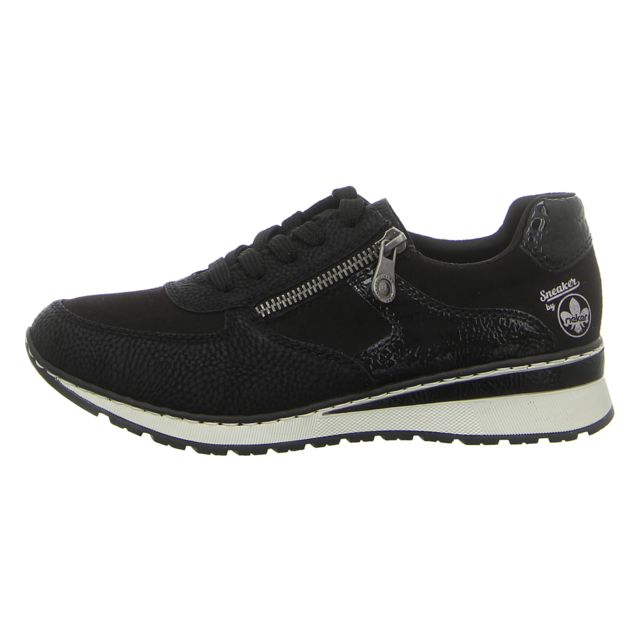 Rieker - 54420-00 - 54420-00 - schwarz - Schnrschuhe