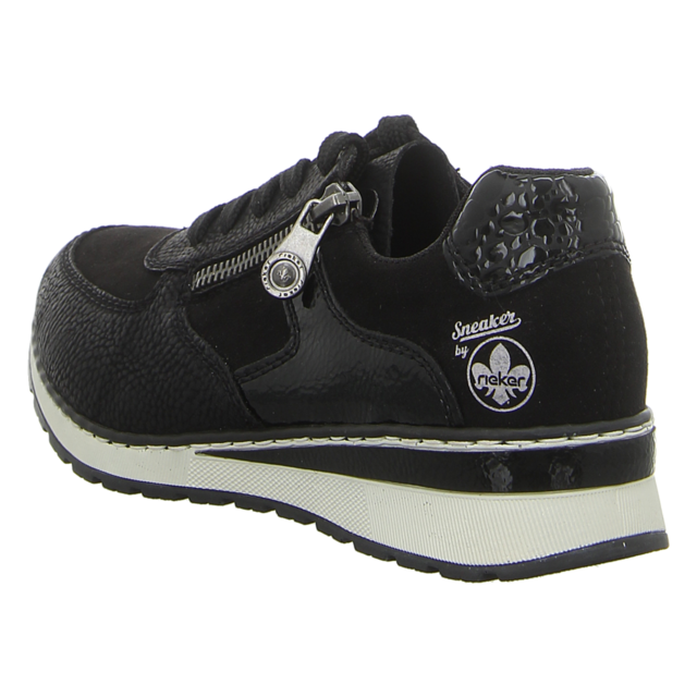 Rieker - 54420-00 - 54420-00 - schwarz - Schnrschuhe