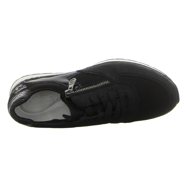 Rieker - 54420-00 - 54420-00 - schwarz - Schnrschuhe