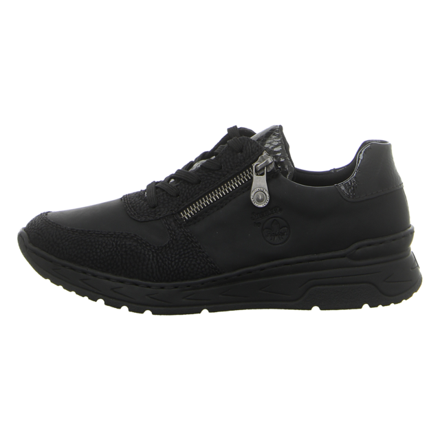 Rieker - M0031-01 - M0031-01 - schwarz - Schnrschuhe