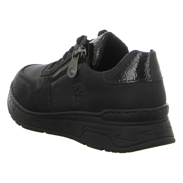 Rieker - M0031-01 - M0031-01 - schwarz - Schnrschuhe