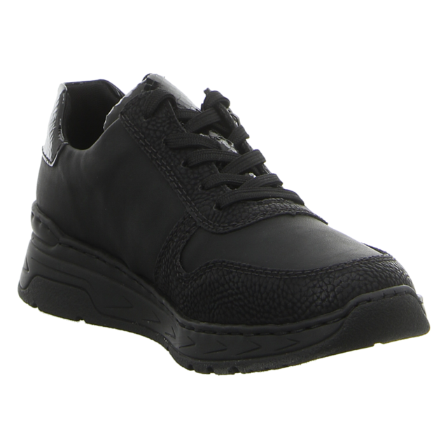 Rieker - M0031-01 - M0031-01 - schwarz - Schnrschuhe