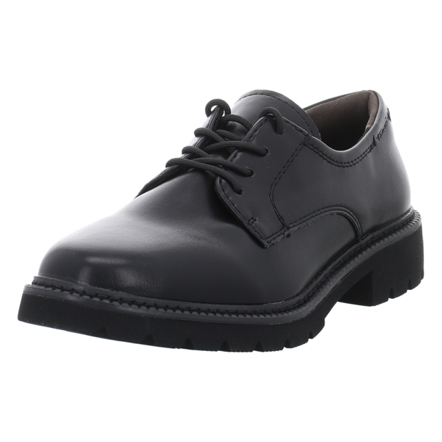 Tamaris - 1-23649-47-020 - 1-23649-47-020 - black matt - Schn�rschuhe