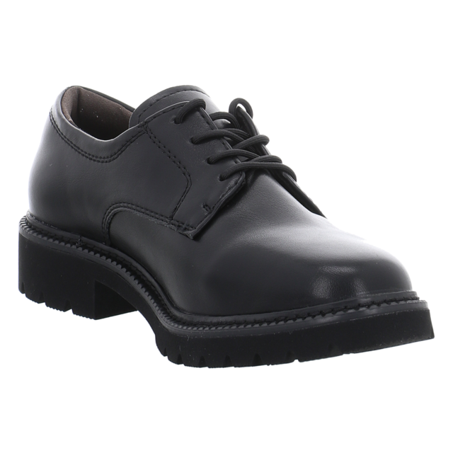 Tamaris - 1-23649-47-020 - 1-23649-47-020 - black matt - Schn�rschuhe