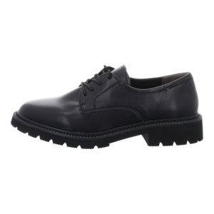 Schn�rschuhe - Tamaris - black matt