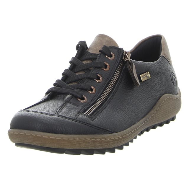 Remonte - R1402-08 - R1402-08 - schwarz kombi - Schnrschuhe
