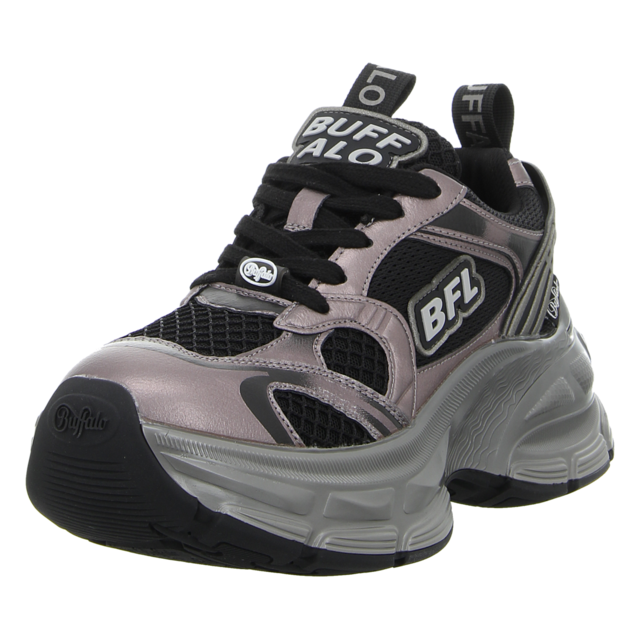 Buffalo - BN1636556 - RIDR - black/pewter - Schnrschuhe