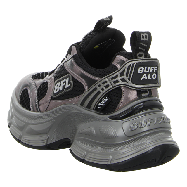 Buffalo - BN1636556 - RIDR - black/pewter - Schnrschuhe