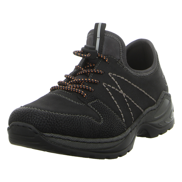 Rieker - M0563-00 - M0563-00 - schwarz - Schnrschuhe