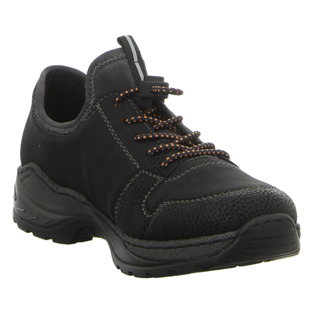 Rieker - M0563-00 - M0563-00 - schwarz - Schnrschuhe