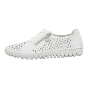 Schnrschuhe - Rieker - weiss