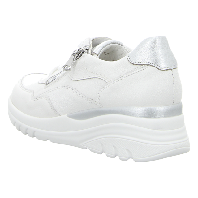 Waldl�ufer - 927005-304-663 - H-Carla - weiss silber - Schn�rschuhe