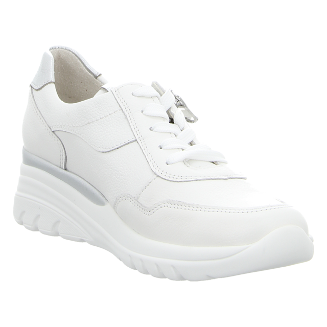 Waldl�ufer - 927005-304-663 - H-Carla - weiss silber - Schn�rschuhe