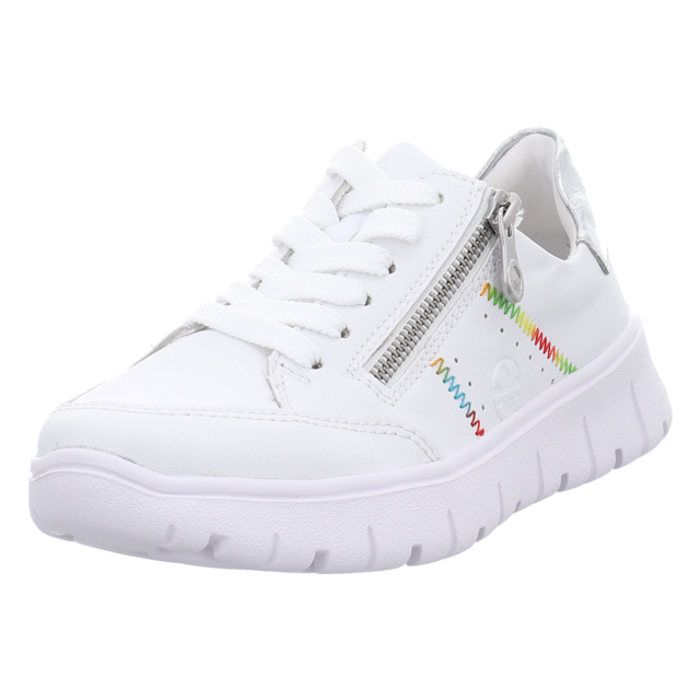 Rieker - N1313-80 - N1313-80 - weiss - Schnrschuhe