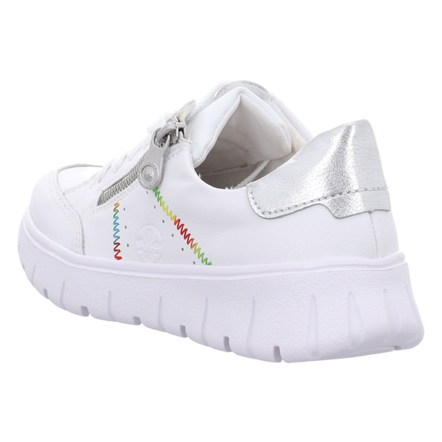 Rieker - N1313-80 - N1313-80 - weiss - Schnrschuhe