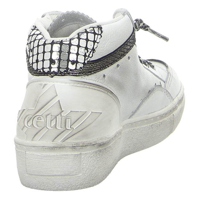 Cetti - C1267 SRA DIRTY WHITE SILVER - C-1267 SRA - wei-kombi - Sneaker