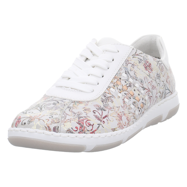 Rieker - 42408-90 - 42408-90 - white-multi/white/ku - Schn�rschuhe