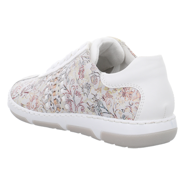 Rieker - 42408-90 - 42408-90 - white-multi/white/ku - Schn�rschuhe