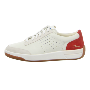 Sneaker - Clarks - Hero Air Lace - white/red