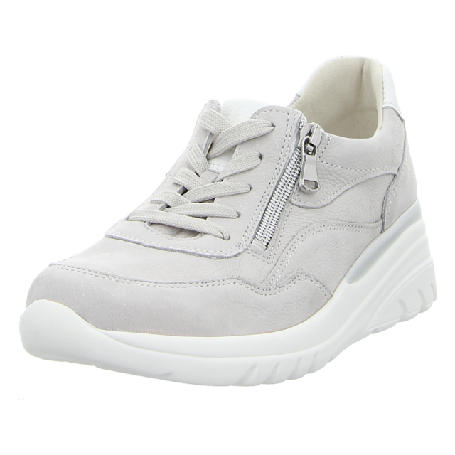 Waldl�ufer - 927005-303-752 - H-Carla - cement weiss - Schn�rschuhe