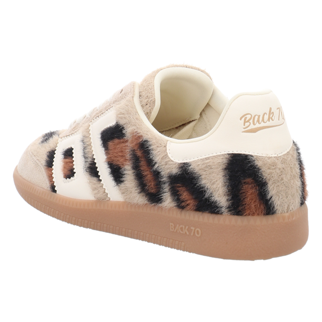 Back70 - 108051-000016 MOHAIR FW26-M110 - Mohair - leo camel/butter - Sneaker