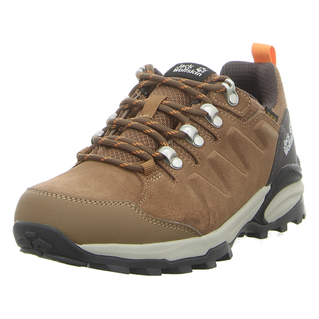 Jack Wolfskin - 4050821 - Refugio Texapore Low - brown / apricot - Outdoor-Schuhe