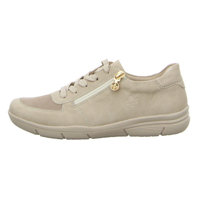 Rieker Damen Sneaker in beige SALE Schuhfachmann