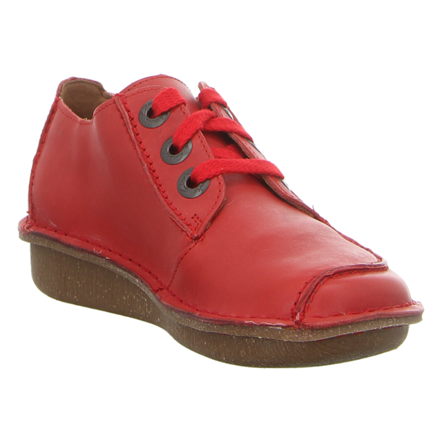 Clarks - 261668174 - Funny Dream - red - Schnrschuhe