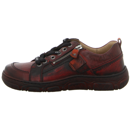 Schnrschuhe - Krisbut - rot-kombi