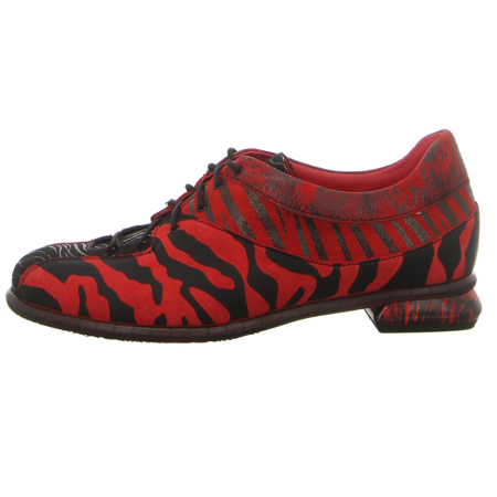 Schnrschuhe - Simen - rot-kombi
