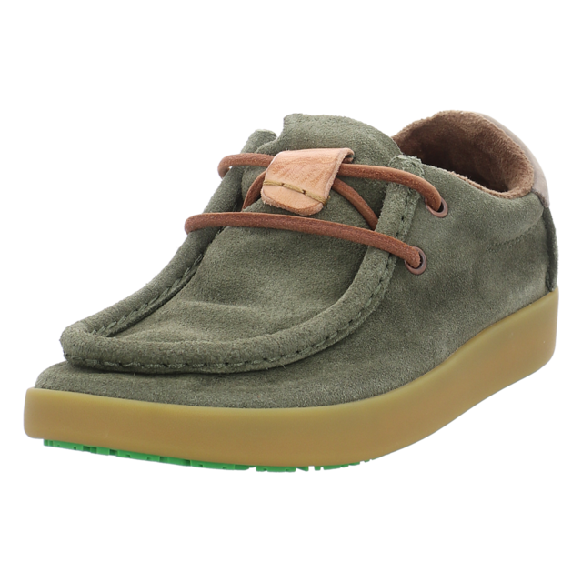 Satorisan - KWAHU WINTER SUEDE RUSH GREEN - Kwahu - rush green - Schn�rschuhe