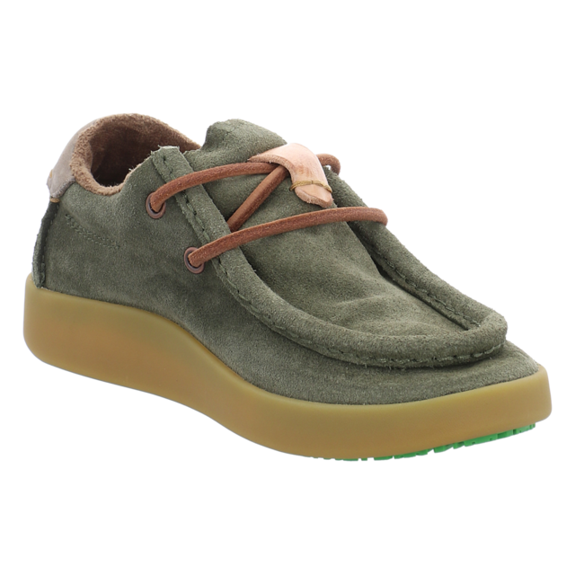 Satorisan - KWAHU WINTER SUEDE RUSH GREEN - Kwahu - rush green - Schn�rschuhe