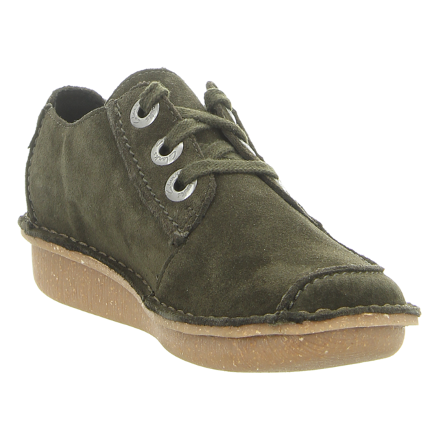 Clarks - 261792864 - Funny Dream - dark green - Schnrschuhe