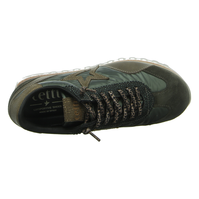 Cetti - C1259 SRA ANTE PIUMA KAKI - C-1259 SRA - grn-kombi - Sneaker
