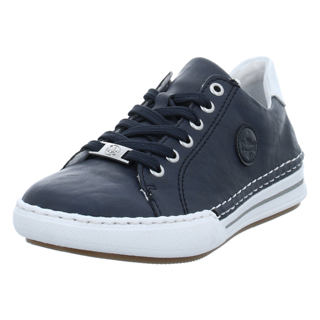 Rieker - L7210-14 - L7210-14 - blau - Schnrschuhe